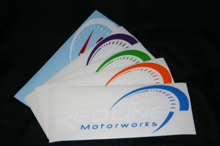 Redline Motorworks Stickers