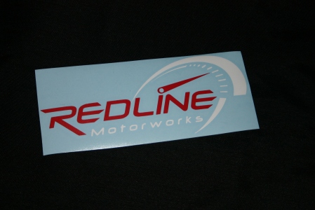 Redline Motorworks Red Sticker