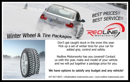 Redline Motorworks Winter Tires